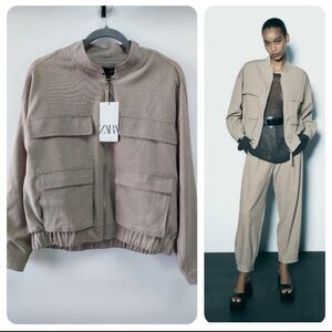 NEW WITH TAGS! Zara bomber set